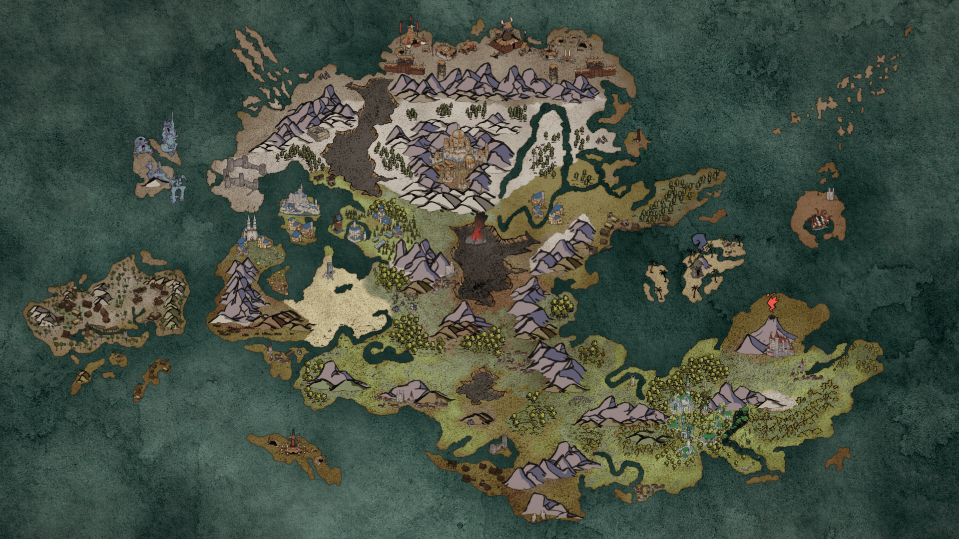 Mappa del mondo Maps - Kanka
