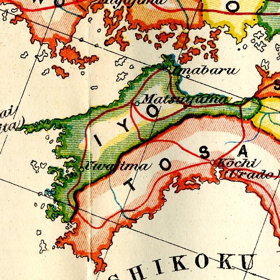 伊予国 Iyo province 場所 Locales Kanka